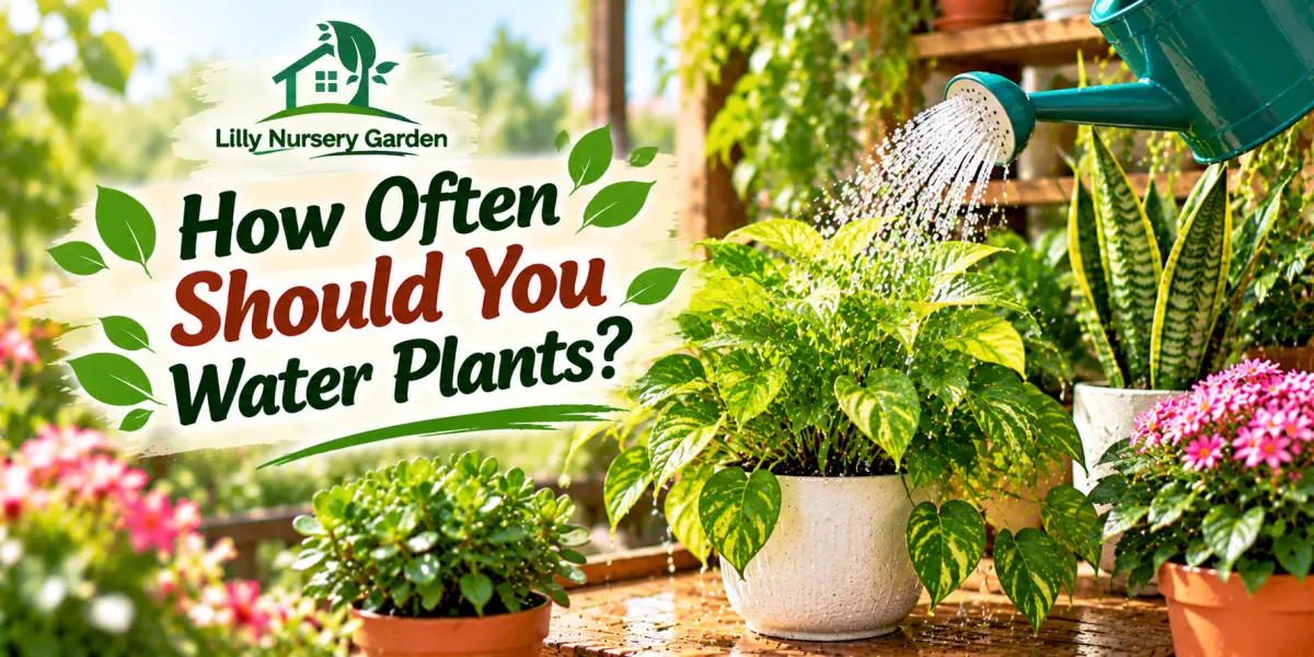 How Often Should You Water Plants?