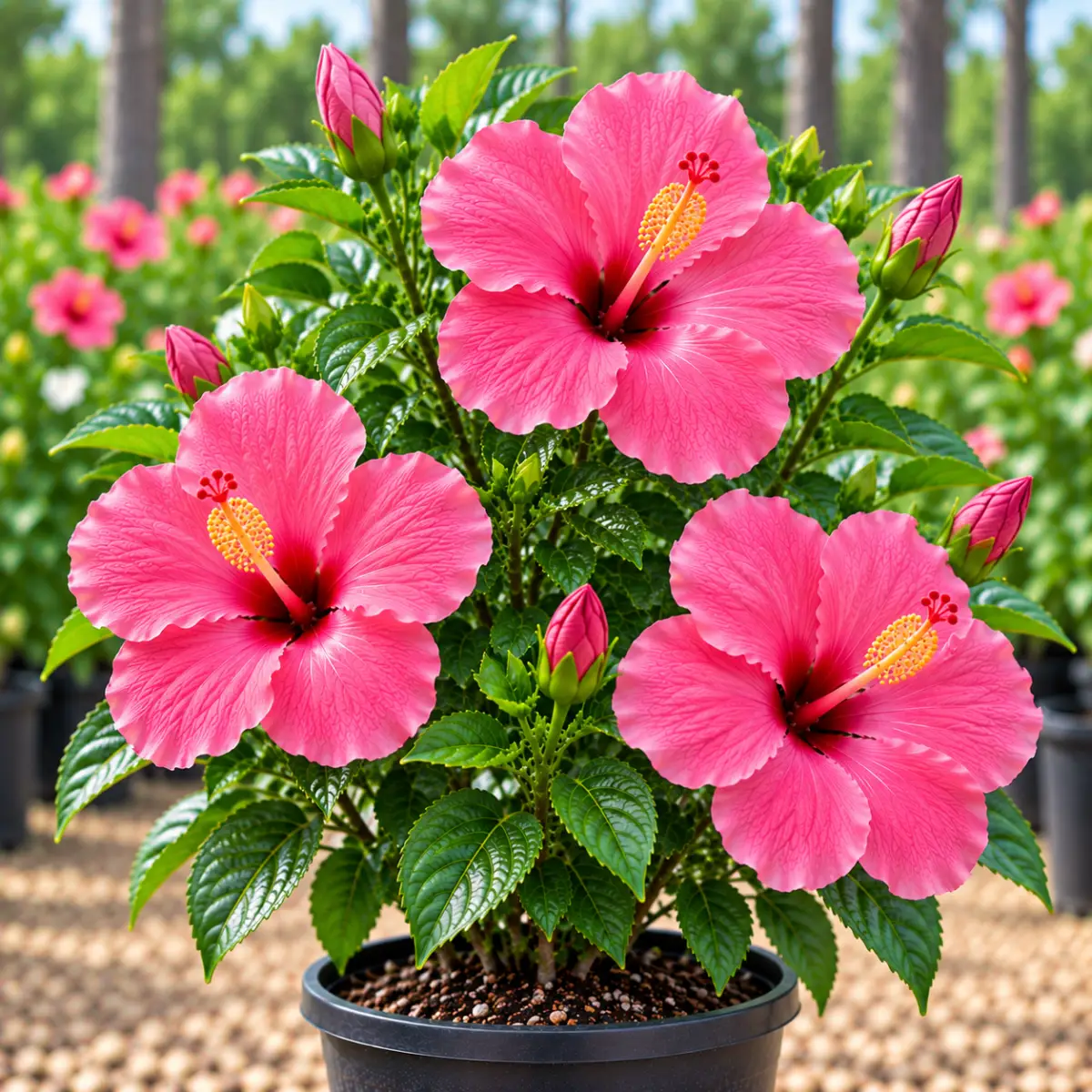 Hybrid Hibiscus – Pink