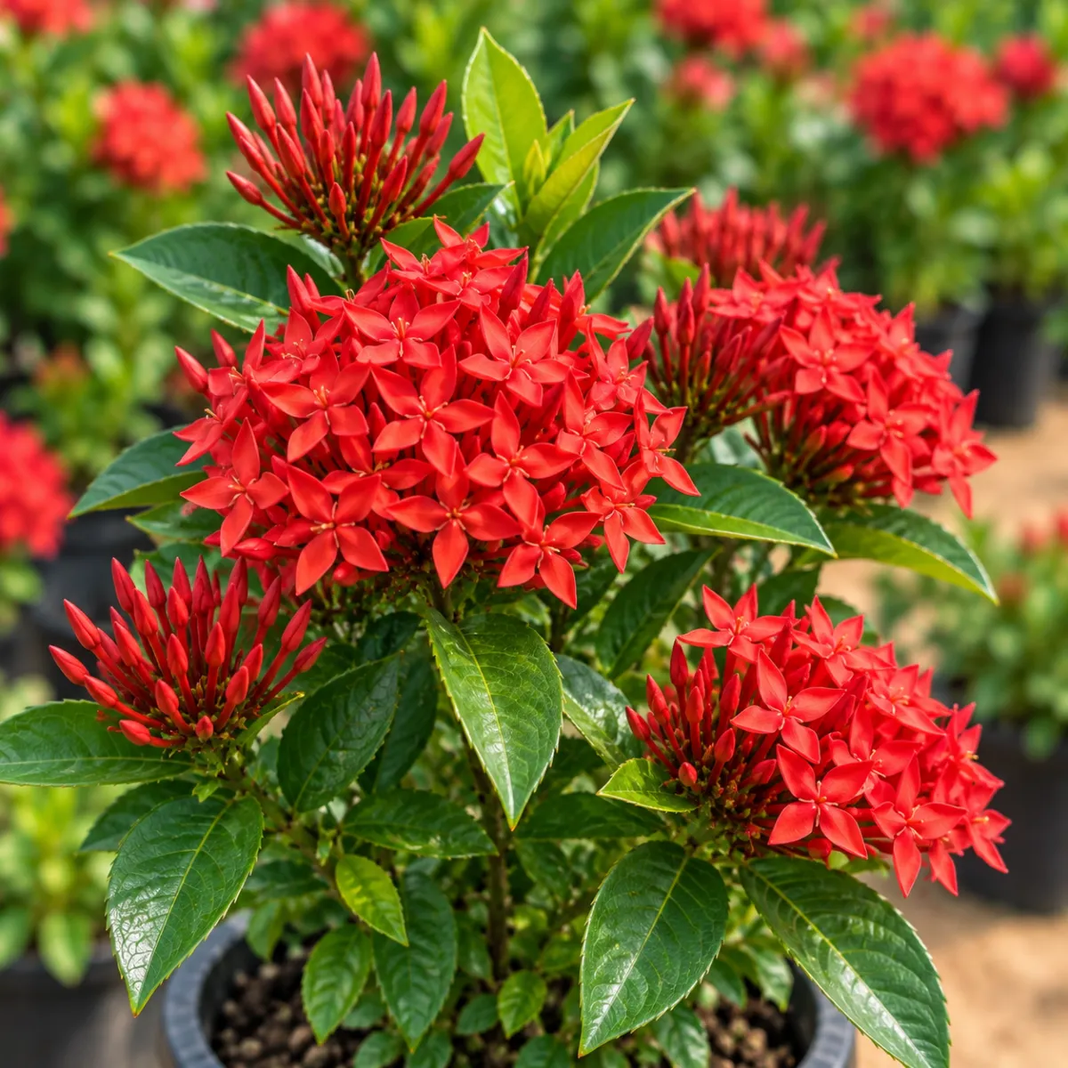 Ixora / Iddly Flower – Red