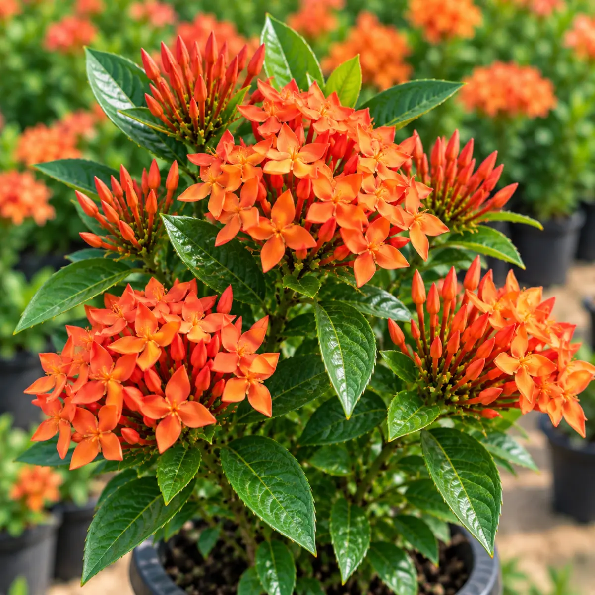 Ixora / Iddly Flower – Orange