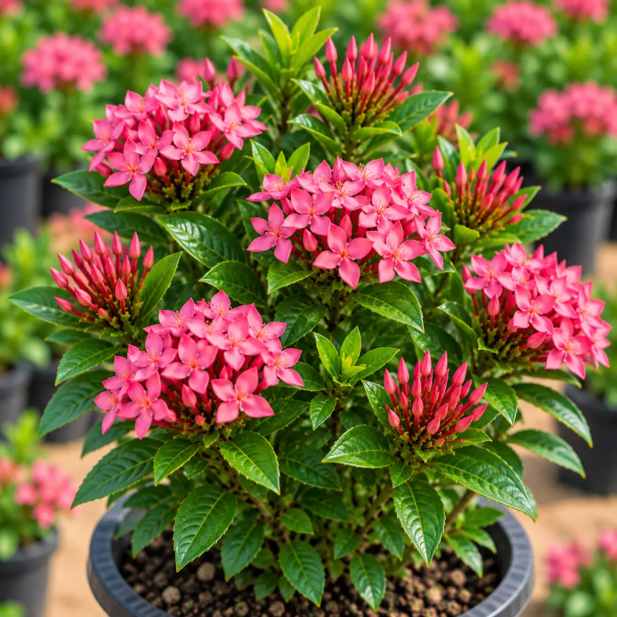 Mini Ixora – Pink