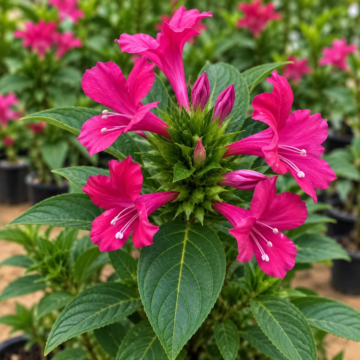 December Flower – Dark Pink